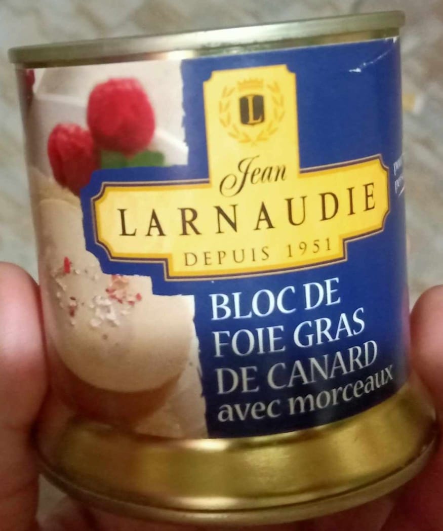 كبد البط الفرنسي  larnaudie foie gras