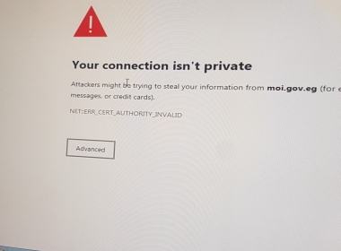 حل رسالة Your connection isn\'t private