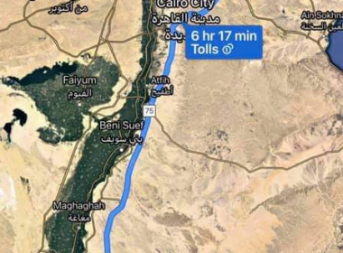 أفضل طريق للسفر من القاهرة او المنصورة او بنها الى أسيوط